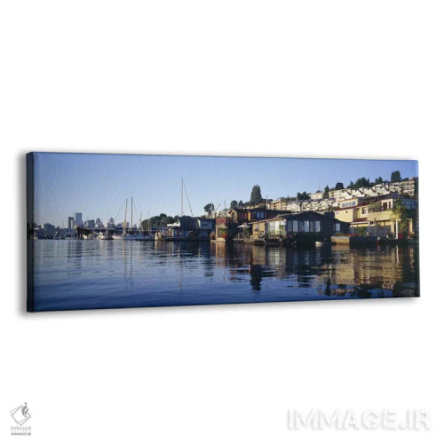 تابلو دکوراتیو Lake Union, Seattle, King County, Washington State, USA… اثر پانورامیک ایمجز - نمای پرسپکتیو محصول