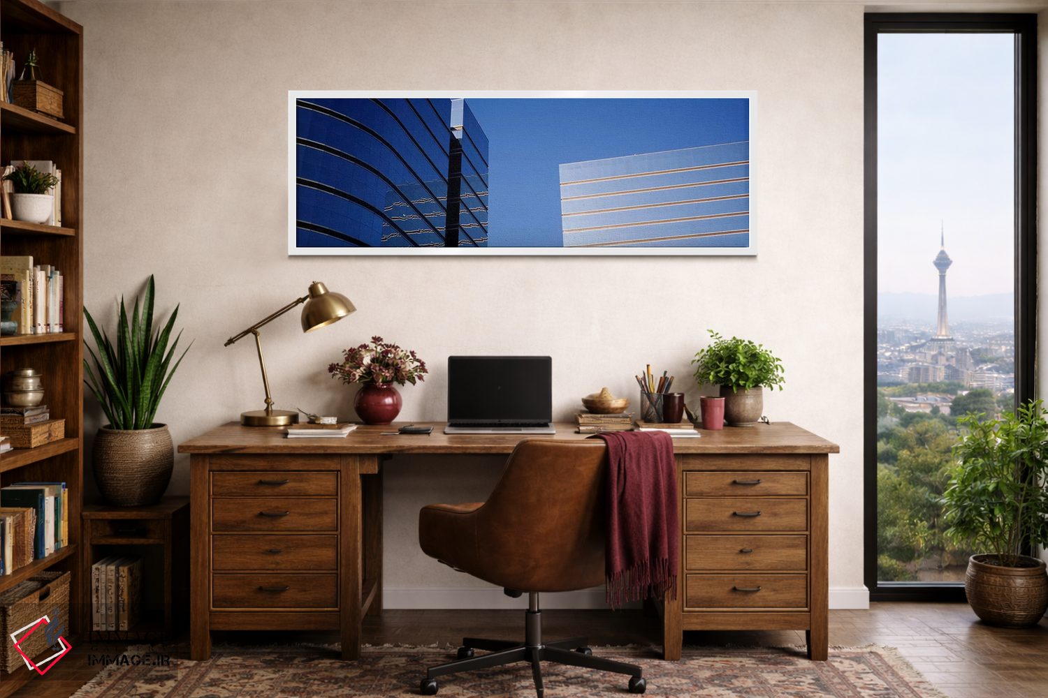 تابلو دکوراتیو Midtown plaza, Atlanta, Fulton County, Georgia, USA,آسم… اثر پانورامیک ایمجز - D1W