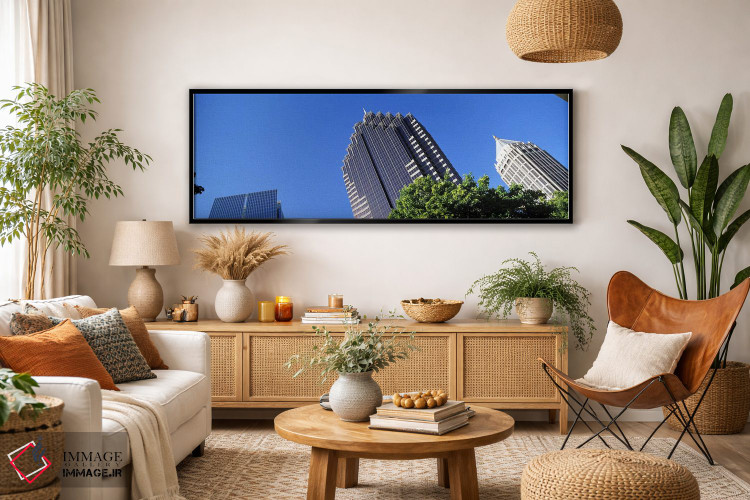 تابلو دکوراتیو Atlanta, Fulton County, Georgia, USA,آسمان خراش ها در ش… اثر پانورامیک ایمجز - D4B