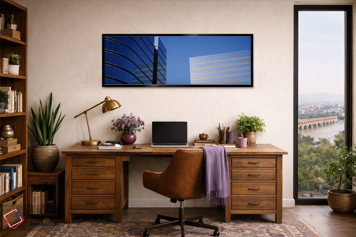 تابلو دکوراتیو Midtown plaza, Atlanta, Fulton County, Georgia, USA,آسم… اثر پانورامیک ایمجز - D2B