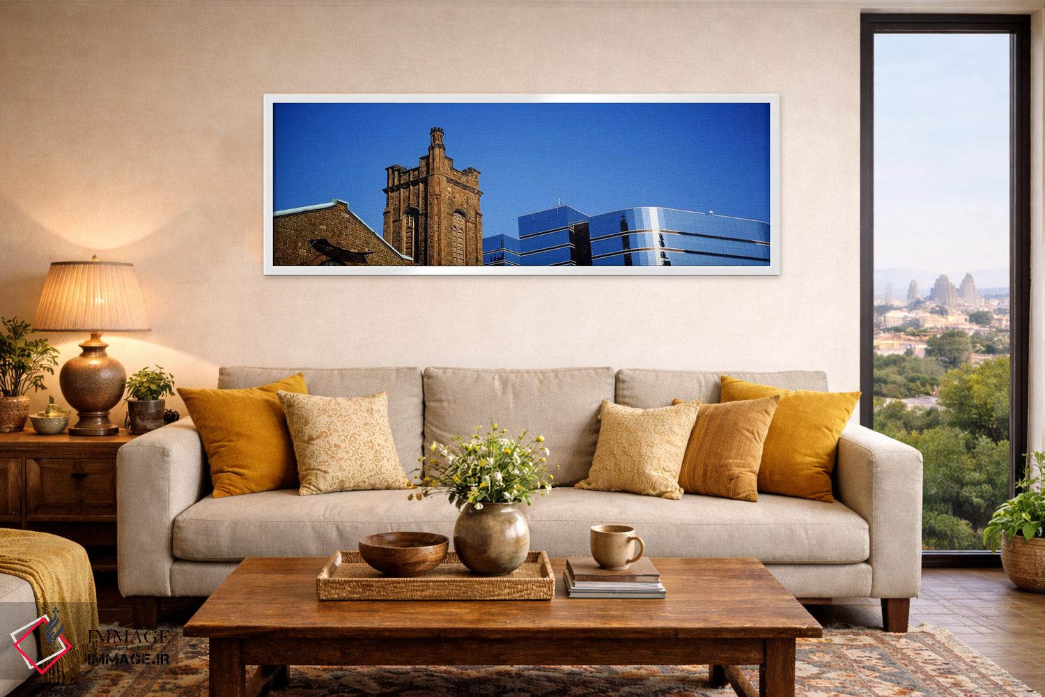 تابلو دکوراتیو Presbyterian Church, Midtown plaza, Atlanta, Fulton Cou… اثر پانورامیک ایمجز - D5W