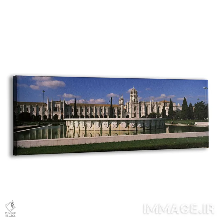 تابلو دکوراتیو Mosteiro Dos Jeronimos, Belem, Lisbon, Portugal,نمای خا… اثر پانورامیک ایمجز - نمای پرسپکتیو محصول