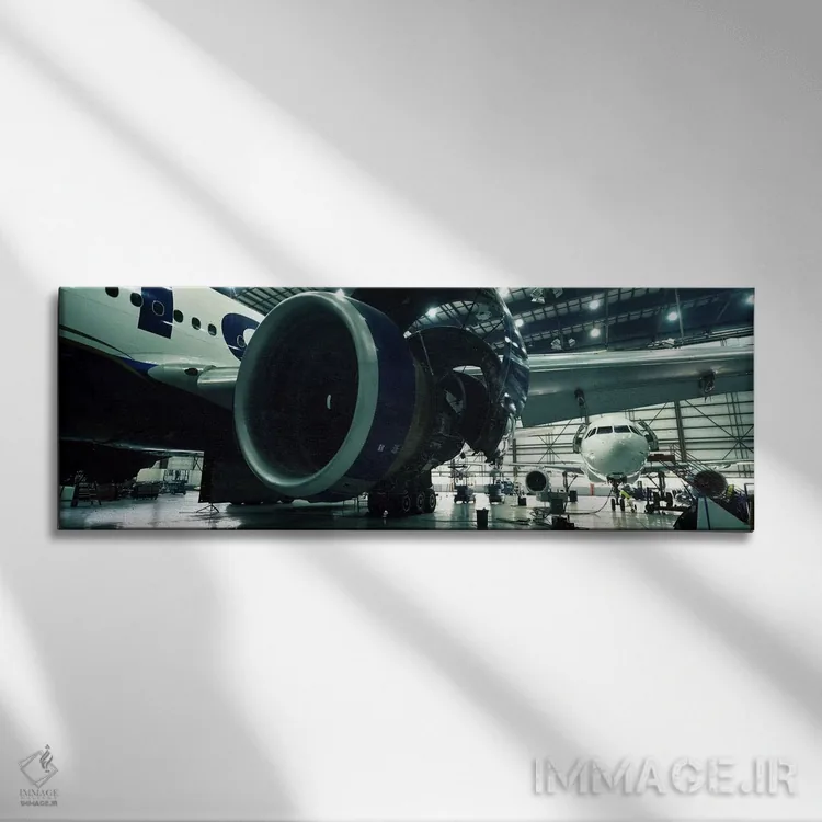 تابلو دکوراتیو Montreal-Mirabel International Airport, Mirabel, Quebec… اثر پانورامیک ایمجز - نمای روبهرو روی دیوار
