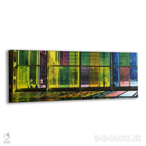 تابلو دکوراتیو Palais des congres de Montreal, Villa-Marie, Montreal… اثر پانورامیک ایمجز - نمای پرسپکتیو محصول