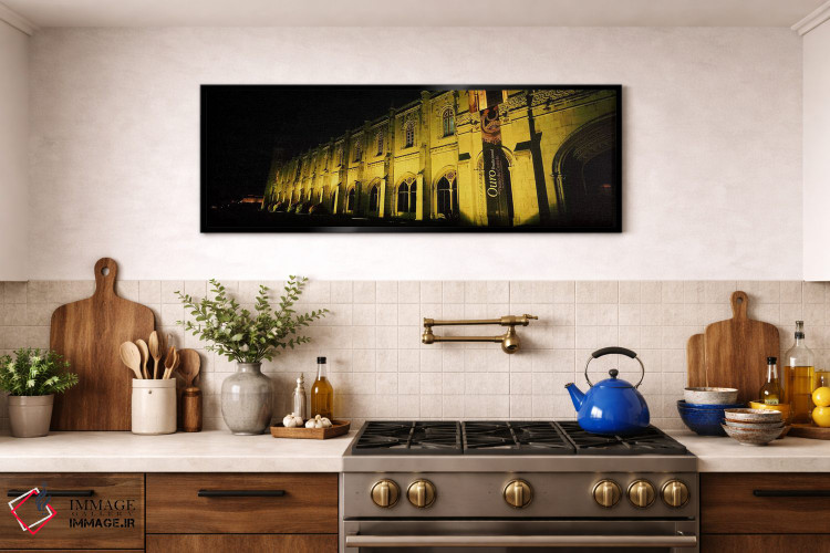 تابلو دکوراتیو Mosteiro Dos Jeronimos, Belem, Lisbon, Portugal,نمای زا… اثر پانورامیک ایمجز - D2B