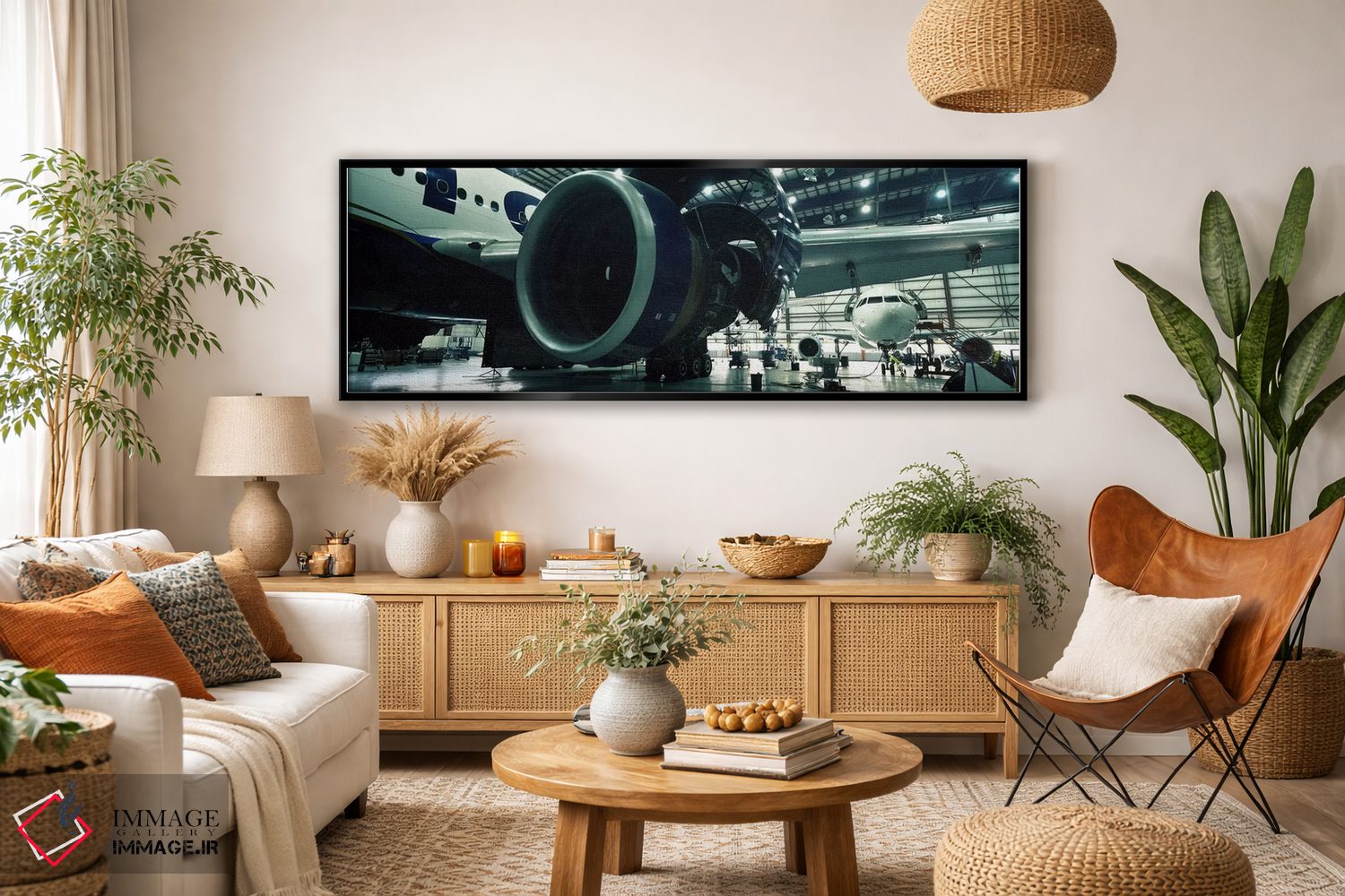 تابلو دکوراتیو Montreal-Mirabel International Airport, Mirabel, Quebec… اثر پانورامیک ایمجز - D4B