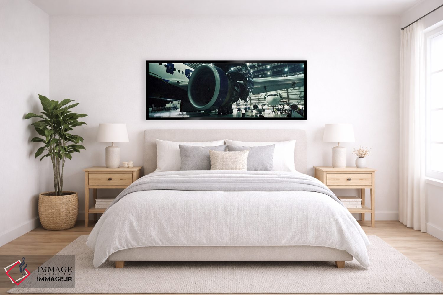 تابلو دکوراتیو Montreal-Mirabel International Airport, Mirabel, Quebec… اثر پانورامیک ایمجز - D6B