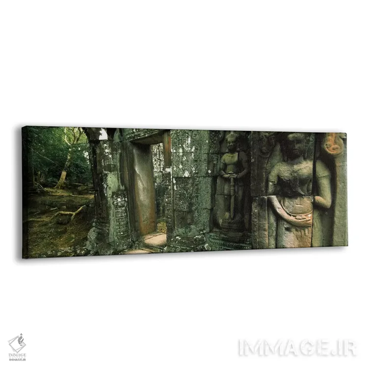تابلو دکوراتیو Angkor, Cambodia,ویرانه های معبد بانتئی کدی، انگکور، کا… اثر پانورامیک ایمجز - نمای پرسپکتیو محصول