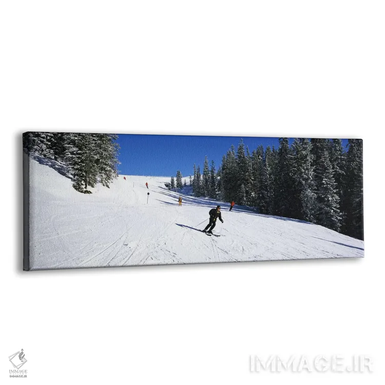 تابلو دکوراتیو Kitzbuhel, Westendorf, Tirol, Austria,گردشگران اسکی باز… اثر پانورامیک ایمجز - نمای پرسپکتیو محصول