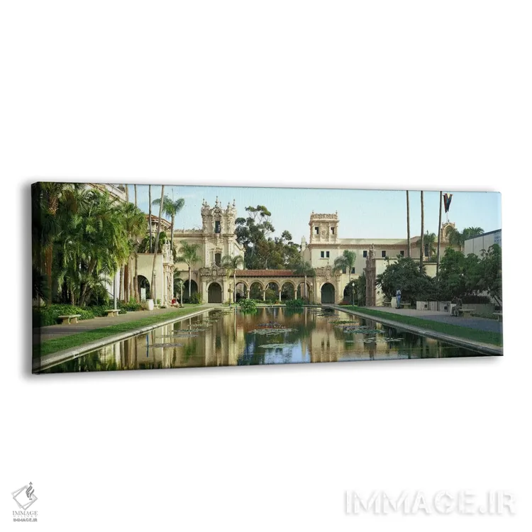 تابلو دکوراتیو Balboa Park, San Diego, California, USA,حوض بازتابی در… اثر پانورامیک ایمجز - نمای پرسپکتیو محصول