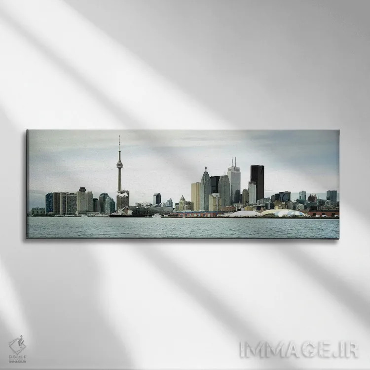 تابلو دکوراتیو Toronto, Ontario, Canada,خط افق مرکز شهر، تورنتو، انتار… اثر پانورامیک ایمجز - نمای روبهرو روی دیوار
