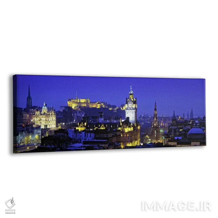 تابلو دکوراتیو Old Town, Edinburgh, Scotland, United Kingdom,منظره شهر… اثر پانورامیک ایمجز - نمای پرسپکتیو محصول