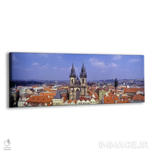 تابلو دکوراتیو Tyn Church, Prague Old Town Square, Prague, Czech Repub… اثر پانورامیک ایمجز - نمای پرسپکتیو محصول