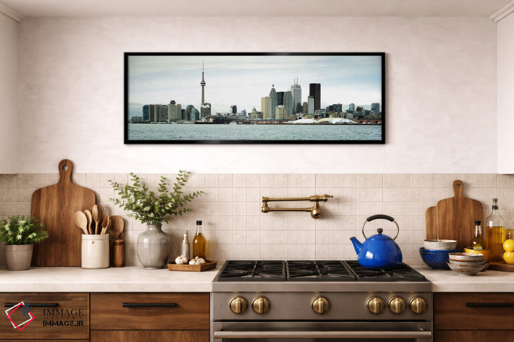 تابلو دکوراتیو Toronto, Ontario, Canada,خط افق مرکز شهر، تورنتو، انتار… اثر پانورامیک ایمجز - D2B