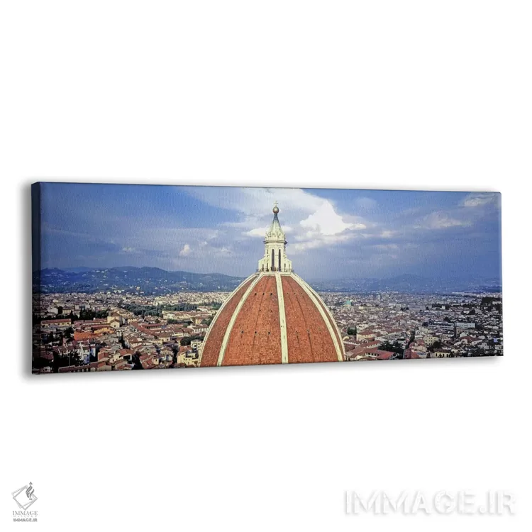 تابلو دکوراتیو Florence, Tuscany, Italy,نمای از قسمت بالای کلیسا، کلیس… اثر پانورامیک ایمجز - نمای پرسپکتیو محصول