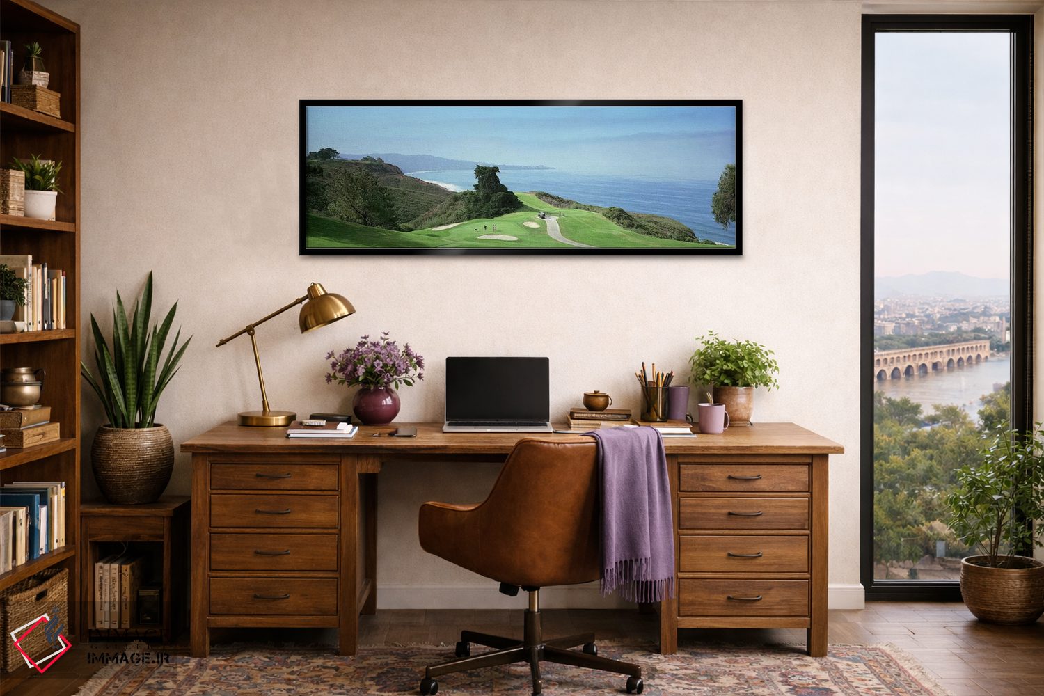 تابلو دکوراتیو San Diego, California, USA,زمین گلف ساحلی، زمین گلف تور… اثر پانورامیک ایمجز - D2B