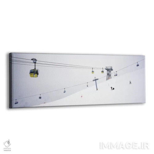 تابلو دکوراتیو St. Anton, Austria,تله کابین اسکی در پیست، آرلبرگ، سنت… اثر پانورامیک ایمجز - نمای پرسپکتیو محصول