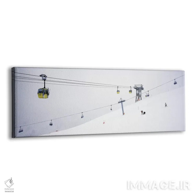 تابلو دکوراتیو St. Anton, Austria,تله کابین اسکی در پیست، آرلبرگ، سنت… اثر پانورامیک ایمجز - نمای پرسپکتیو محصول