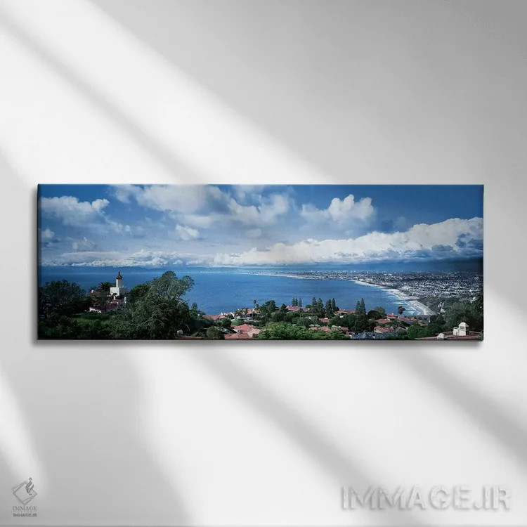 تابلو دکوراتیو Palos Verdes Peninsula, Palos Verdes, Los Angeles Count… اثر پانورامیک ایمجز - نمای روبهرو روی دیوار