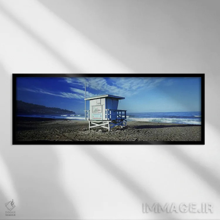 تابلو دکوراتیو Torrance Beach, Torrance, Los Angeles County, Californi… اثر پانورامیک ایمجز - نمای قابدار مشکی
