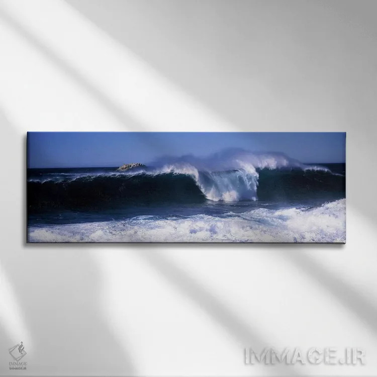 تابلو دکوراتیو Big Sur, California, USA,امواج کوبنده، بیگ سور، کالیفرن… اثر پانورامیک ایمجز - نمای روبهرو روی دیوار