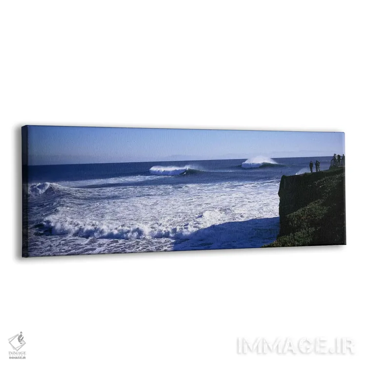 تابلو دکوراتیو Santa Cruz County, California, USA,امواج اوج گیرنده اقی… اثر پانورامیک ایمجز - نمای پرسپکتیو محصول