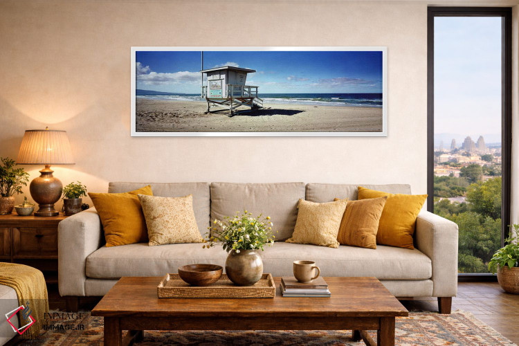 تابلو دکوراتیو Manhattan Beach, Los Angeles County, California, USA,کل… اثر پانورامیک ایمجز - D4W