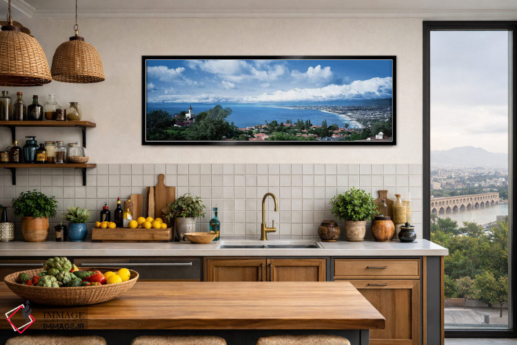 تابلو دکوراتیو Palos Verdes Peninsula, Palos Verdes, Los Angeles Count… اثر پانورامیک ایمجز - D3B