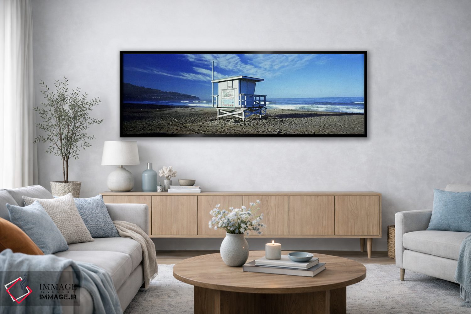 تابلو دکوراتیو Torrance Beach, Torrance, Los Angeles County, Californi… اثر پانورامیک ایمجز - D4B