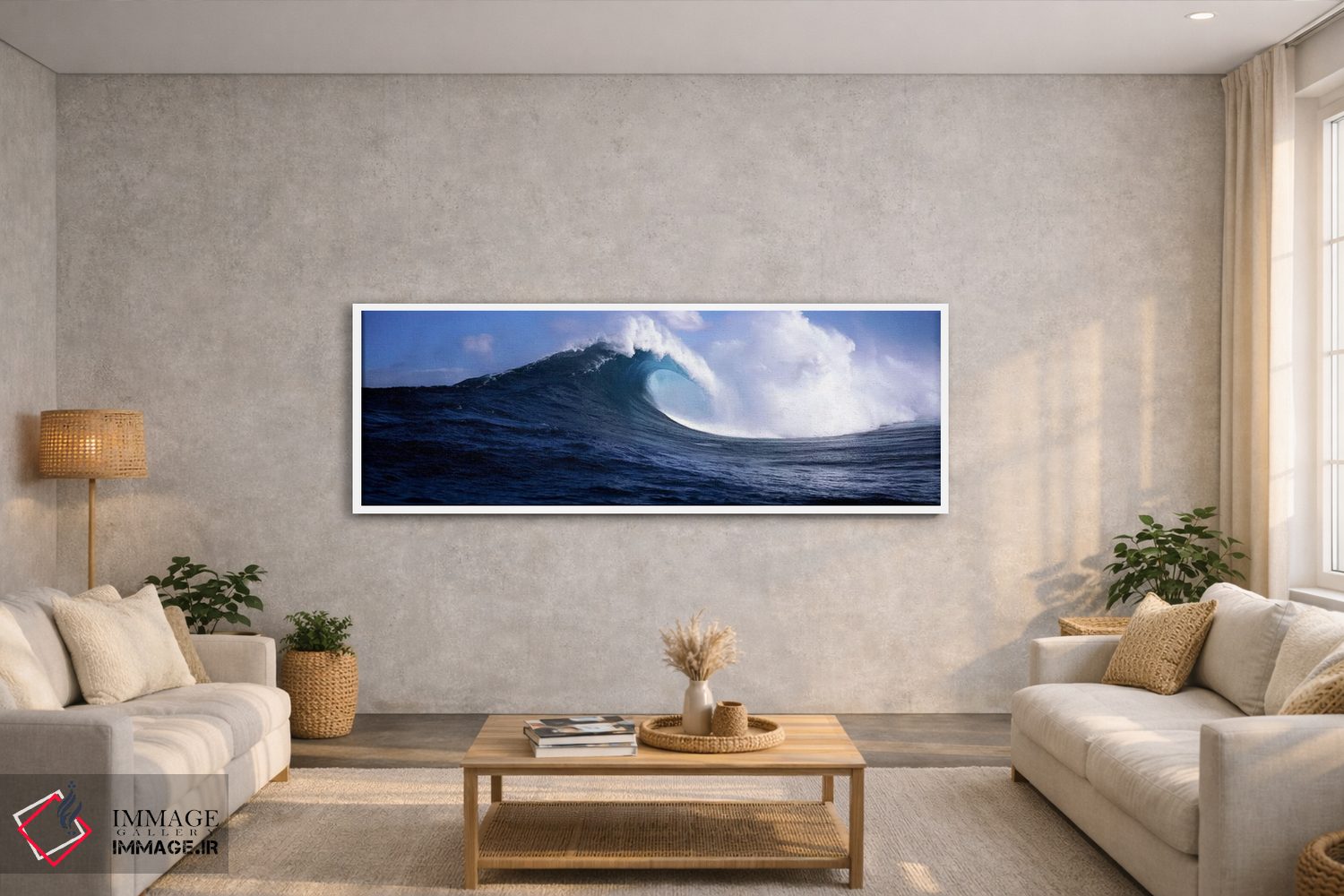 تابلو دکوراتیو Maui, Hawai'i, USA,موج شکن فروزان، مائوئی، هاوایی، ایال… اثر پانورامیک ایمجز - D2W