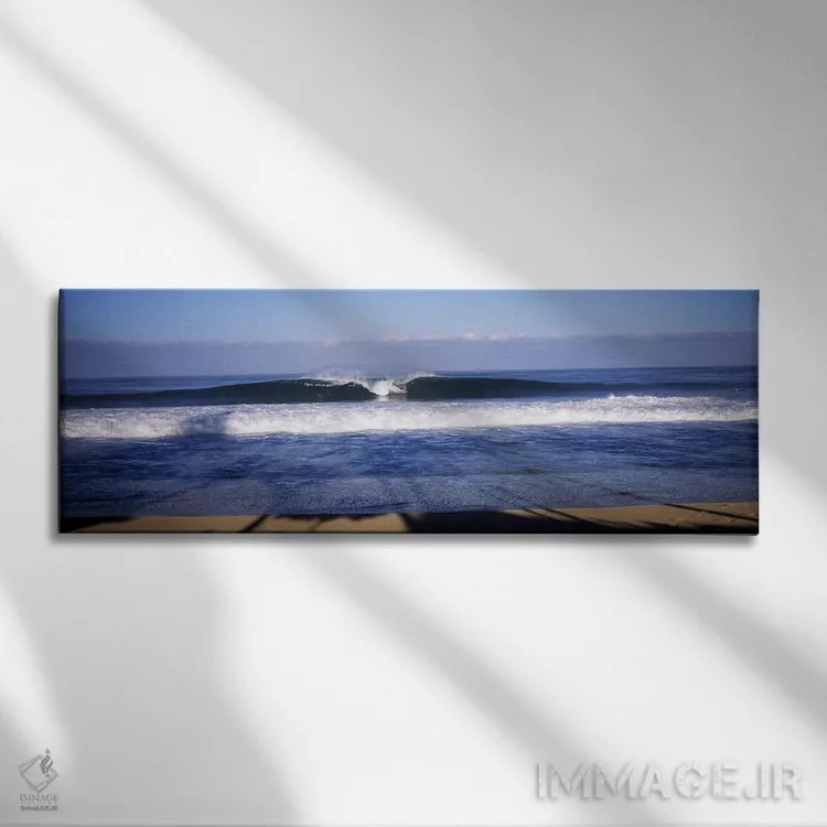 تابلو دکوراتیو North Shore, Oahu, Hawaii, USA,نمای دور از موج سوار تنه… اثر پانورامیک ایمجز - نمای روبهرو روی دیوار