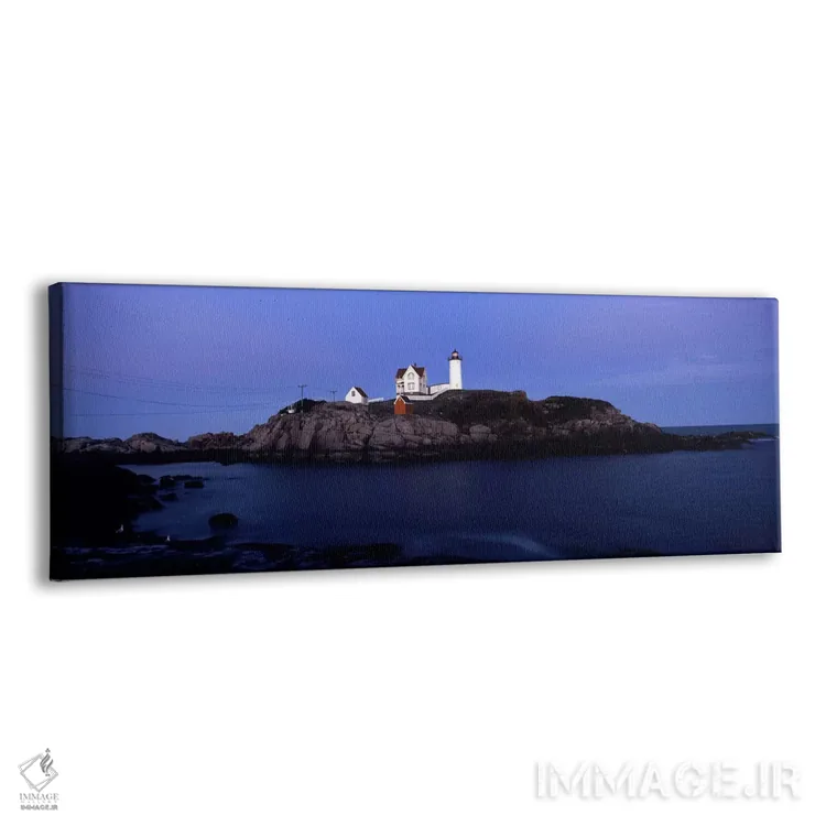 تابلو دکوراتیو Nubble Island, York County, Maine, USA,فانوس دریایی کیپ… اثر پانورامیک ایمجز - نمای پرسپکتیو محصول