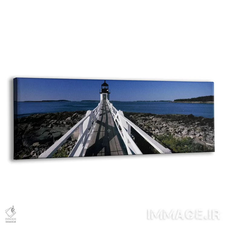 تابلو دکوراتیو built, rebuilt 1858, Port Clyde, Maine, USA,فانوس دریای… اثر پانورامیک ایمجز - نمای پرسپکتیو محصول