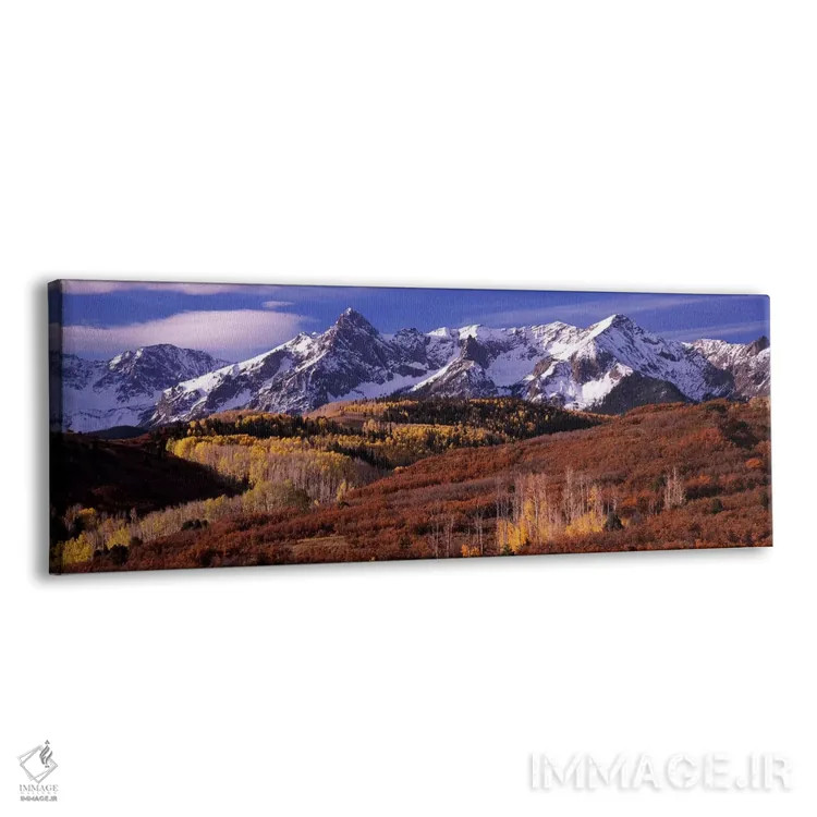 تابلو دکوراتیو near Telluride, Colorado, USA,کوه های پوشیده از برف و ر… اثر پانورامیک ایمجز - نمای پرسپکتیو محصول