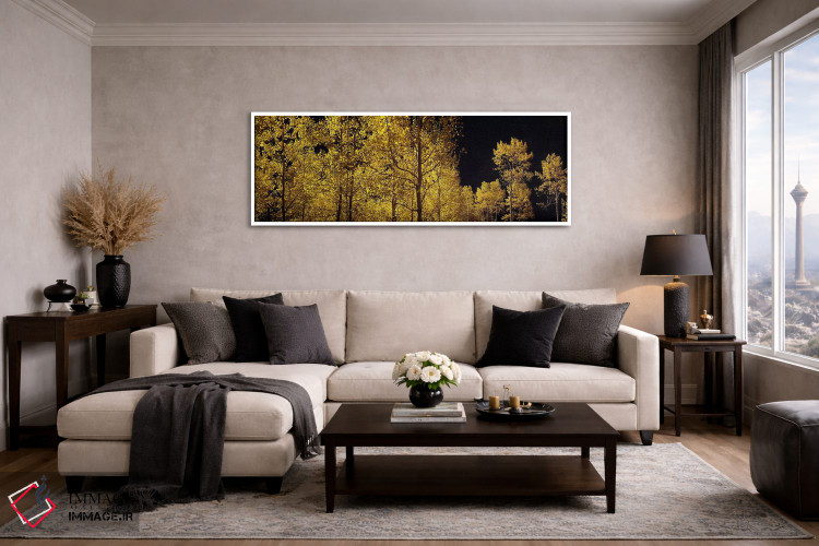 تابلو دکوراتیو Colorado, USA #3,درختان آسپن در پاییز، کلرادو، ایالات م… اثر پانورامیک ایمجز - D3W
