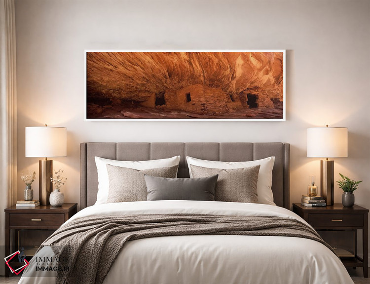 تابلو دکوراتیو Upper Mule Canyon, Comb Ridge, Bears Ears National Monu… اثر پانورامیک ایمجز - D3W