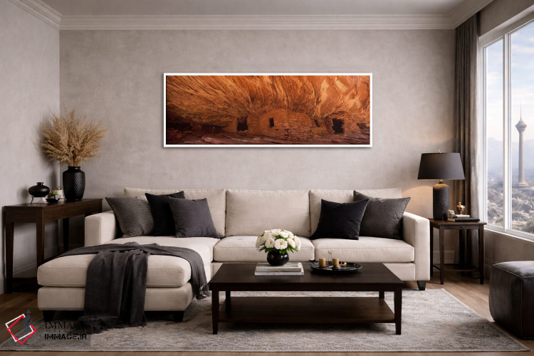 تابلو دکوراتیو Upper Mule Canyon, Comb Ridge, Bears Ears National Monu… اثر پانورامیک ایمجز - D4W
