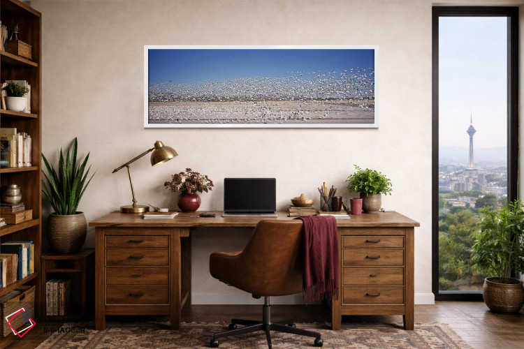 تابلو دکوراتیو Bosque del Apache National Wildlife Reserve, Socorro Co… اثر پانورامیک ایمجز - D1W