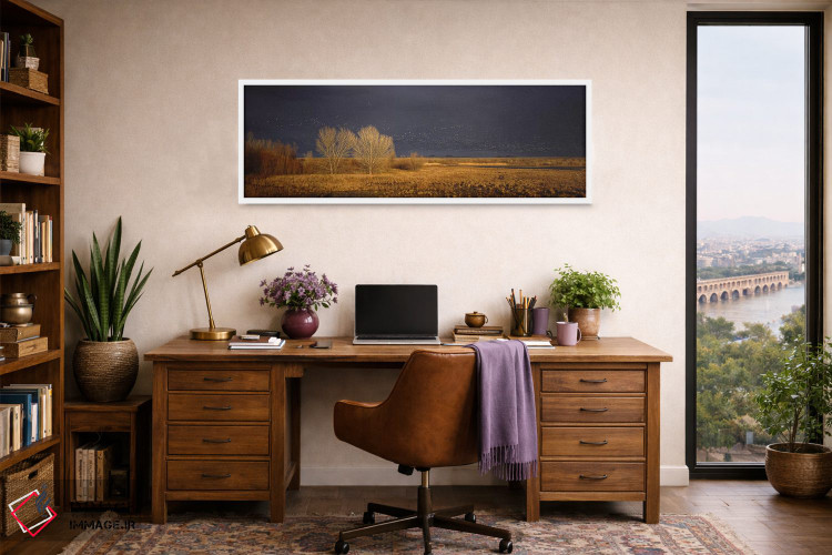 تابلو دکوراتیو Bosque del Apache National Wildlife Reserve, Socorro Co… اثر پانورامیک ایمجز - D1W