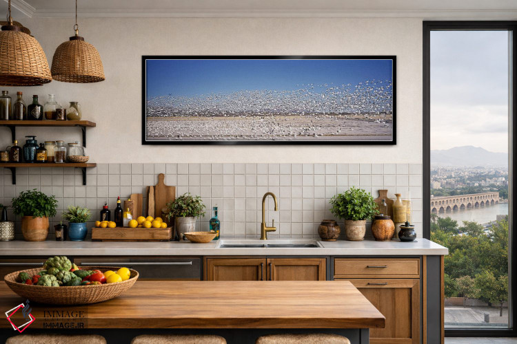 تابلو دکوراتیو Bosque del Apache National Wildlife Reserve, Socorro Co… اثر پانورامیک ایمجز - D3B