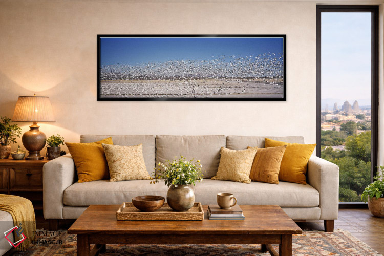 تابلو دکوراتیو Bosque del Apache National Wildlife Reserve, Socorro Co… اثر پانورامیک ایمجز - D6B