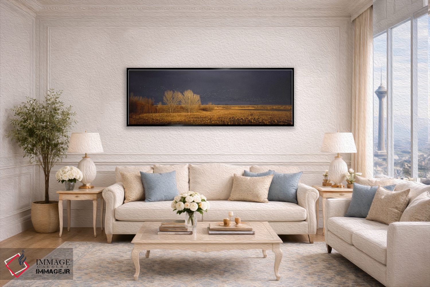 تابلو دکوراتیو Bosque del Apache National Wildlife Reserve, Socorro Co… اثر پانورامیک ایمجز - D4B