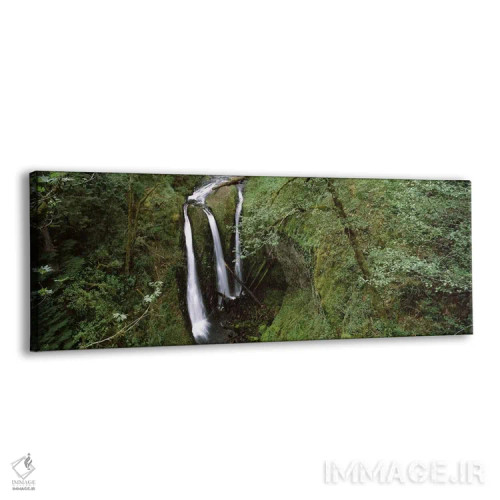 تابلو دکوراتیو Triple Falls, Columbia River Gorge, Oregon, USA,نمای زا… اثر پانورامیک ایمجز - نمای پرسپکتیو محصول