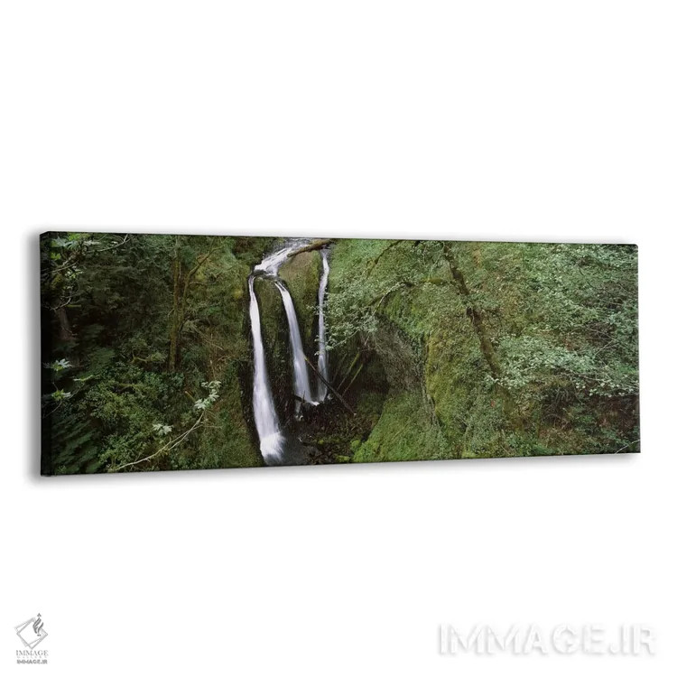 تابلو دکوراتیو Triple Falls, Columbia River Gorge, Oregon, USA,نمای زا… اثر پانورامیک ایمجز - نمای پرسپکتیو محصول