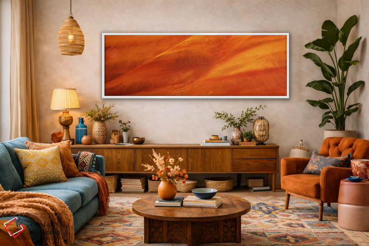 تابلو دکوراتیو Painted Hills Unit, John Day Fossil Beds National Monum… اثر پانورامیک ایمجز - D3W