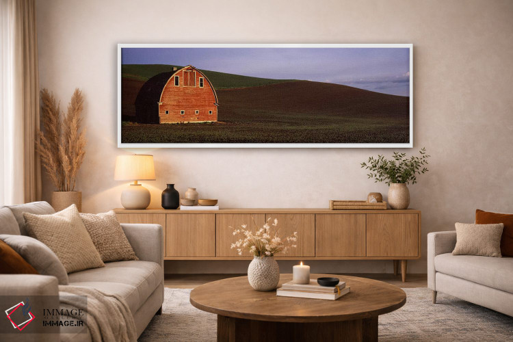 تابلو دکوراتیو Palouse, Whitman County, Washington State, USA #2,اصطبل… اثر پانورامیک ایمجز - D3W