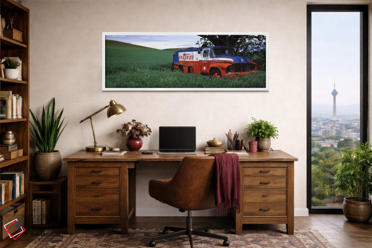 تابلو دکوراتیو Palouse, Whitman County, Washington State, USA,کامیون ب… اثر پانورامیک ایمجز - D1W