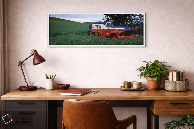 تابلو دکوراتیو Palouse, Whitman County, Washington State, USA,کامیون ب… اثر پانورامیک ایمجز - D3W