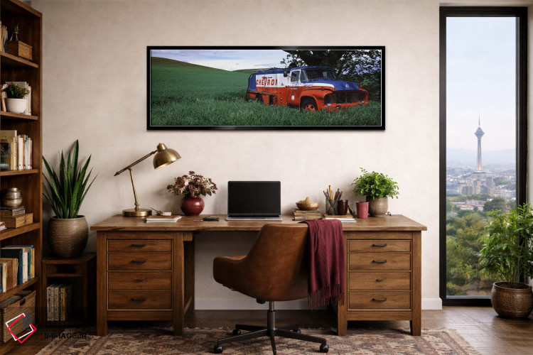 تابلو دکوراتیو Palouse, Whitman County, Washington State, USA,کامیون ب… اثر پانورامیک ایمجز - D2B