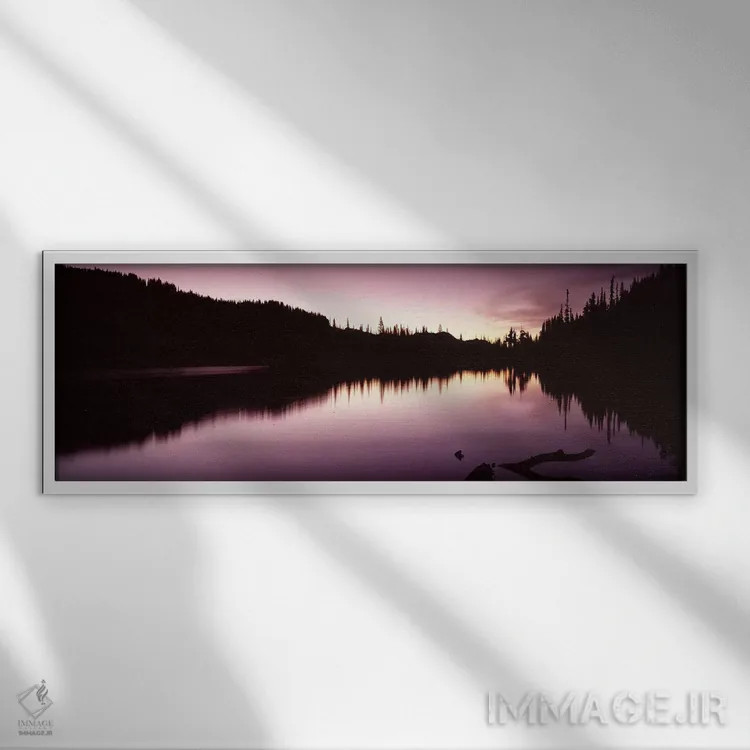 تابلو دکوراتیو Mt Rainier, Pierce County, Washington State, USA #2,باز… اثر پانورامیک ایمجز - نمای قابدار سفید